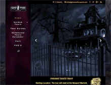 Tablet Screenshot of ghostsofnewport.com